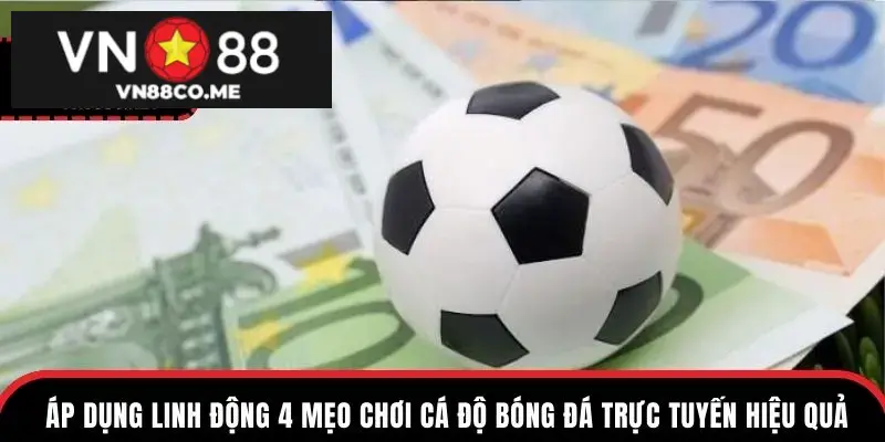Áp dụng linh động 4 mẹo chơi cá độ bóng đá trực tuyến hiệu quả
