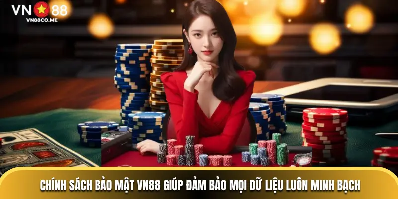 Chính sách bảo mật VN88 giúp đảm bảo mọi dữ liệu luôn minh bạch