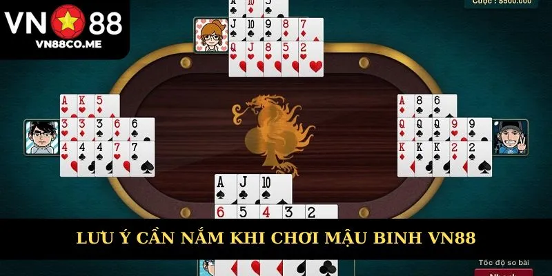 Lưu ý cần nắm khi tham gia chơi
